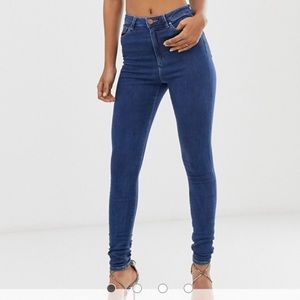 ASOS Design Tall Ridley High Waisted Skinny Jean